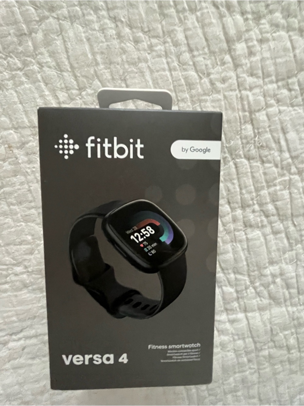 fitbit Versa 4 Smartwatch - Black
